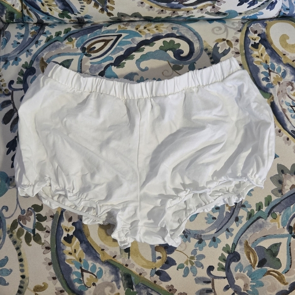 Forever 21 Other - Forever 21 White Ruffle Cotton Bloomers